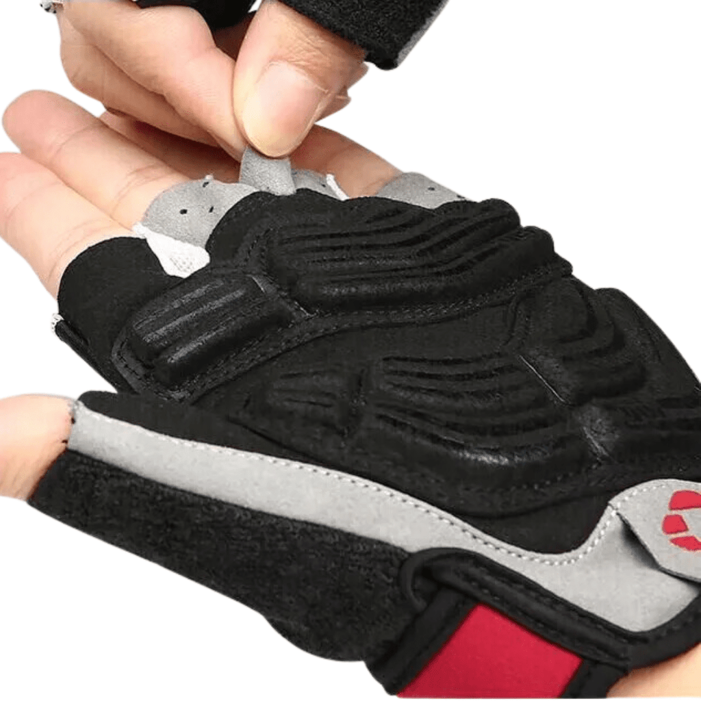 3D Gel Padded Cycling Gloves – Bike Gloves with Reinforced Palm & Reflective Details, 3 Colors, S–XXL – Ranches