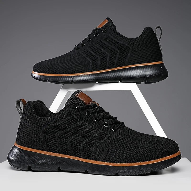 Mane | Men's Sneakers | Lace-Up Knit Blackout