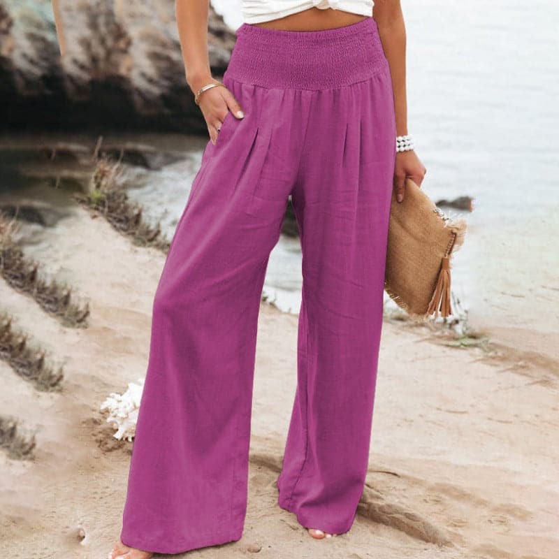 Maladive | Women's Smocked Draped Pants