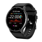Ultra-Thin Smartwatch – Slim Fitness Watch with Heart Rate, Steps & Sleep Tracking, IP67, 3 Colors – SlimLine Fit Black
