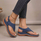 Serene Contoured Comfort Orthopedic Thong Sandal - Comfortable & Stylish 3