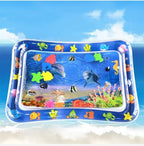 Baby Inflatable Tummy Time Water Mat - Sensory Play Pad & Development Activity Toy for Infants