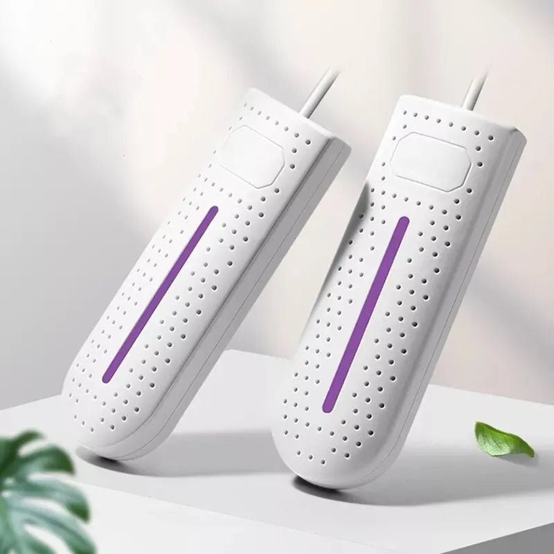 Portable Shoe Dryer with UV Light – Electric Boot Dryer up to 149°F, Plug or USB Powered, 12W, 3 Colors