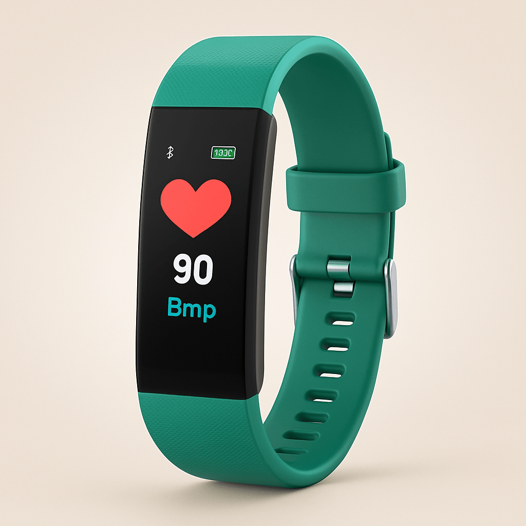 Smartwatch With Health Monitoring For Seniors Battery Life Green