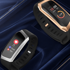 Activity Tracker Smartwatch – Fitness Watch with Heart Rate, Step Counter, Sleep Tracking & Notifications, Black, Gold or Silver