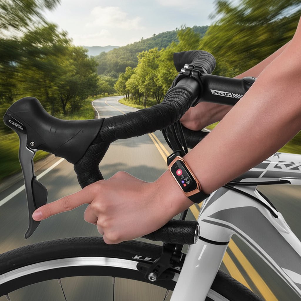 Activity Tracker Smartwatch – Fitness Watch with Heart Rate, Step Counter, Sleep Tracking & Notifications, Black, Gold or Silver