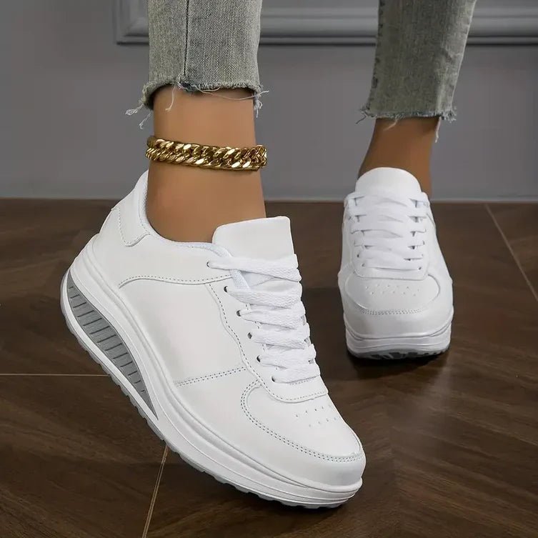 Luna | Women’s Sneakers | Pressure-Relieving Support & Better Posture White