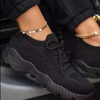Bersh | Ultra-Lightweight Women’s Mesh Sneakers Black