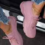Bersh | Ultra-Lightweight Women’s Mesh Sneakers Pink