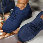 Bersh | Ultra-Lightweight Women’s Mesh Sneakers Blue