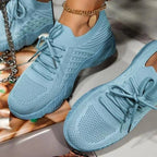 Bersh | Ultra-Lightweight Women’s Mesh Sneakers Sky Blue