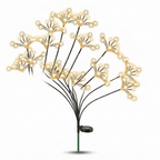 Solar Swaying Starburst Garden Lights – Waterproof Warm White Pathway Lamp