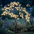 Solar Swaying Starburst Garden Lights – Waterproof Warm White Pathway Lamp