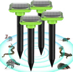 Solar Ultrasonic Mole Repeller – Vibrating Snake & Rodent Deterrent Spike