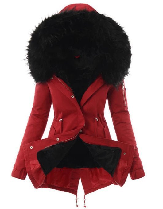 Sophia | Winter Parka Red