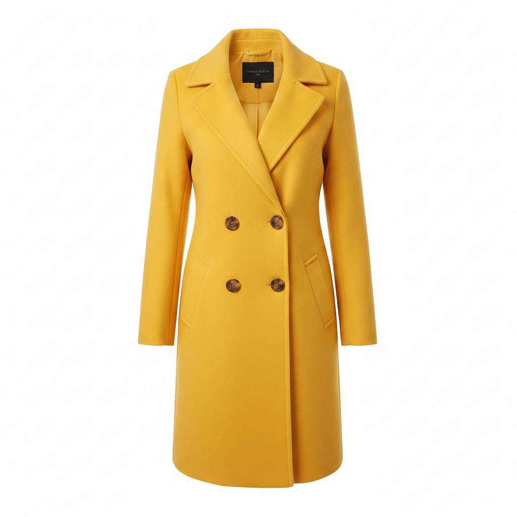 Aura | Women’s Stylish Coat – Chic Long-Line Tailoring & Refined Slimming Silhouette