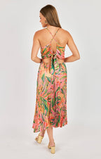 Women's Sunset Ridge Pleated Midi Dress