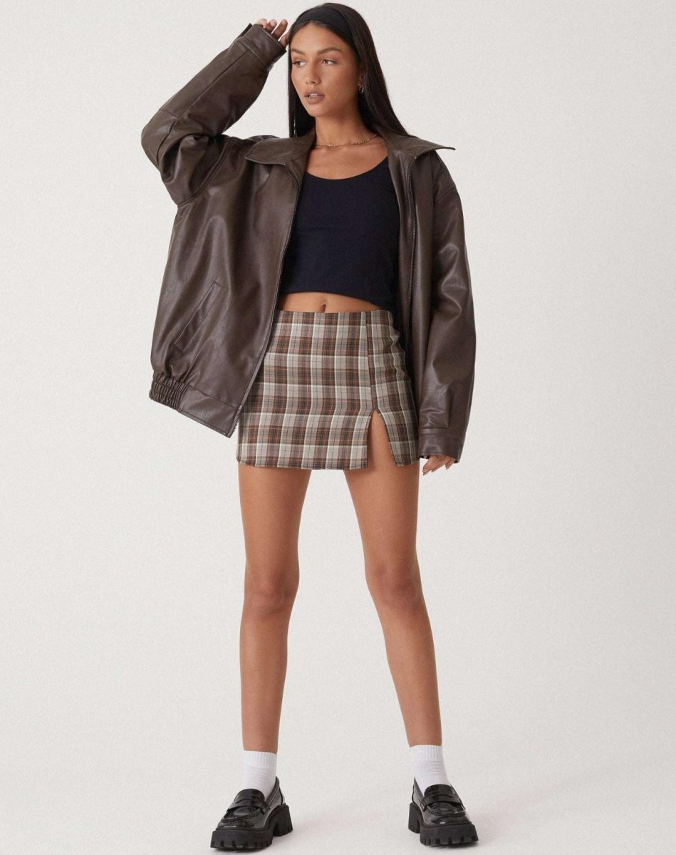Zahara | Loose Faux Leather Jacket for Women – Relaxed Oversized Fit
