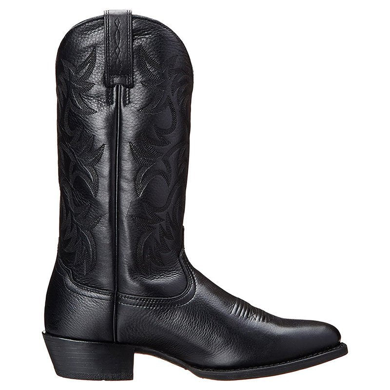 Dôre | Rugged PU Leather Western Boots