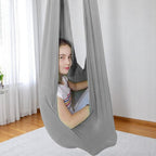 TherapySwing – Sensory Swing for Children & Special Needs in Elastic Fabric Gray