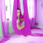 TherapySwing – Sensory Swing for Children & Special Needs in Elastic Fabric Purple