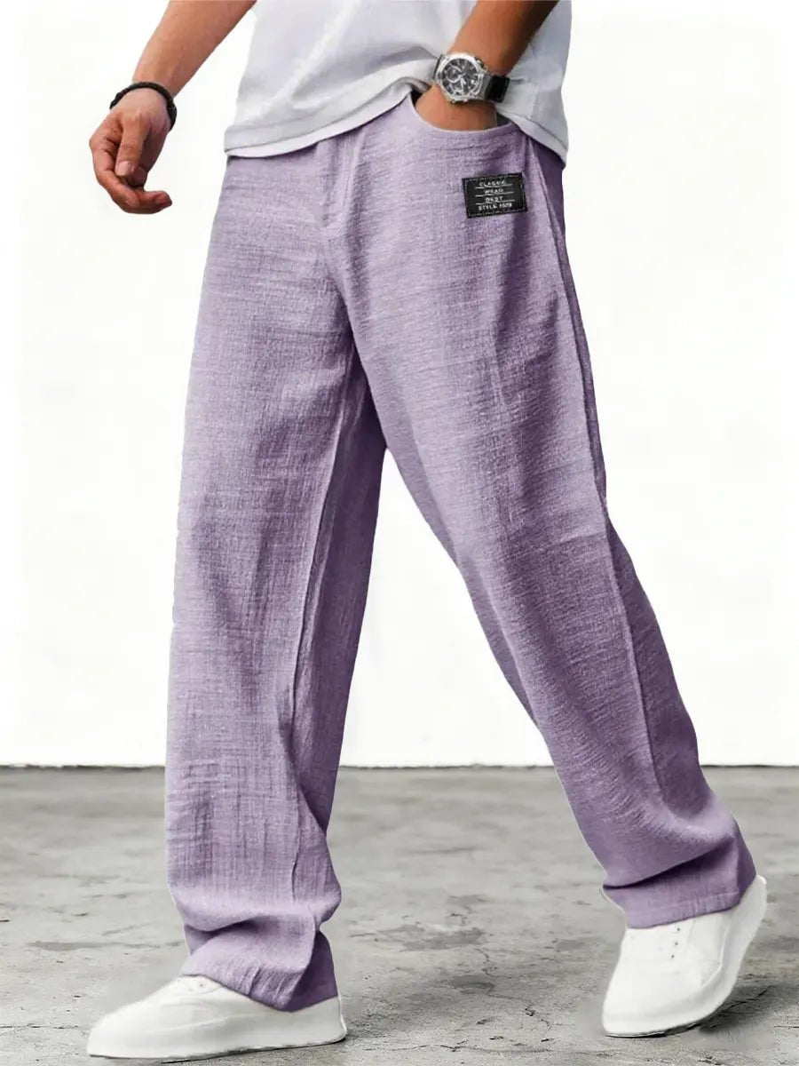Oliver | Lightweight and breathable trousers Violet