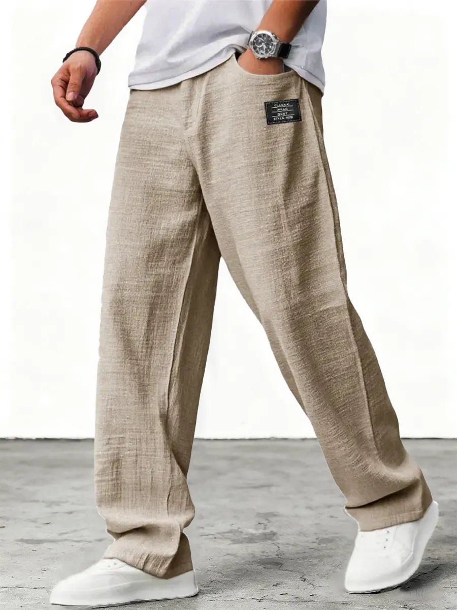 Oliver | Lightweight and breathable trousers Khaki