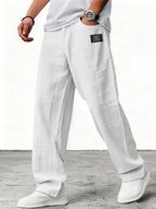 Oliver | Lightweight and breathable trousers White