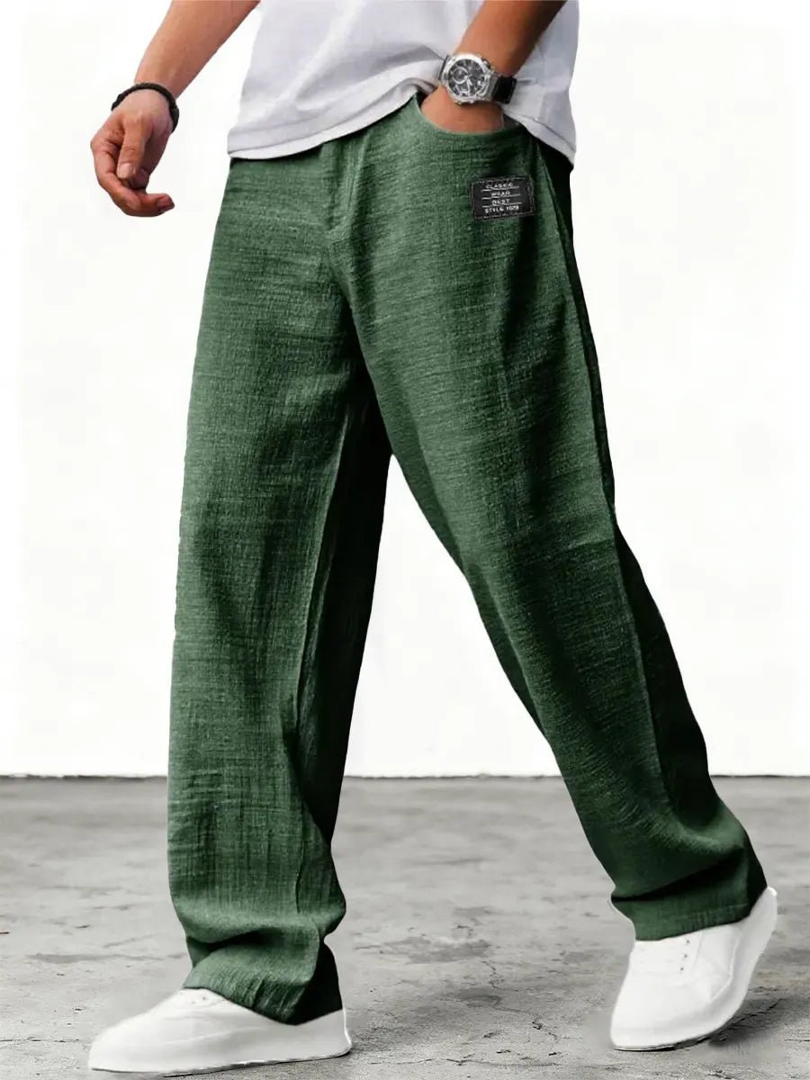 Oliver | Lightweight and breathable trousers Dark Green