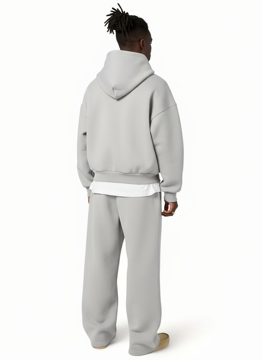 Calico | Men's Hooded Tracksuit Set - Straight Fit 2-Piece Sweatsuit & Athletic Jogger Outfit