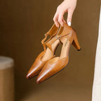 Triana | Women’s Genuine Leather Heels – Chic Artisan Stiletto & Refined Slimming Silhouette 3