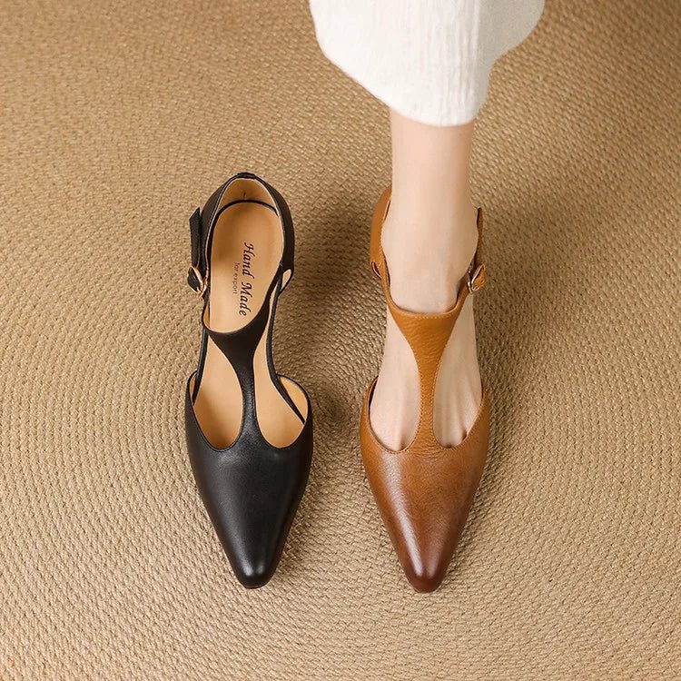 Triana | Women’s Genuine Leather Heels – Chic Artisan Stiletto & Refined Slimming Silhouette 6