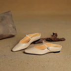 Triton | Women’s Genuine Leather Mules – Chic Slip-On Loafers & Refined Artisan Cushion 7