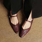 Triton | Women’s Genuine Leather Mules – Chic Slip-On Loafers & Refined Artisan Cushion 8