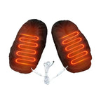 USB Heated Slippers – Electric Heated House Shoes with Soft Plush Lining, Unisex, 3 Colors, EU 35–46