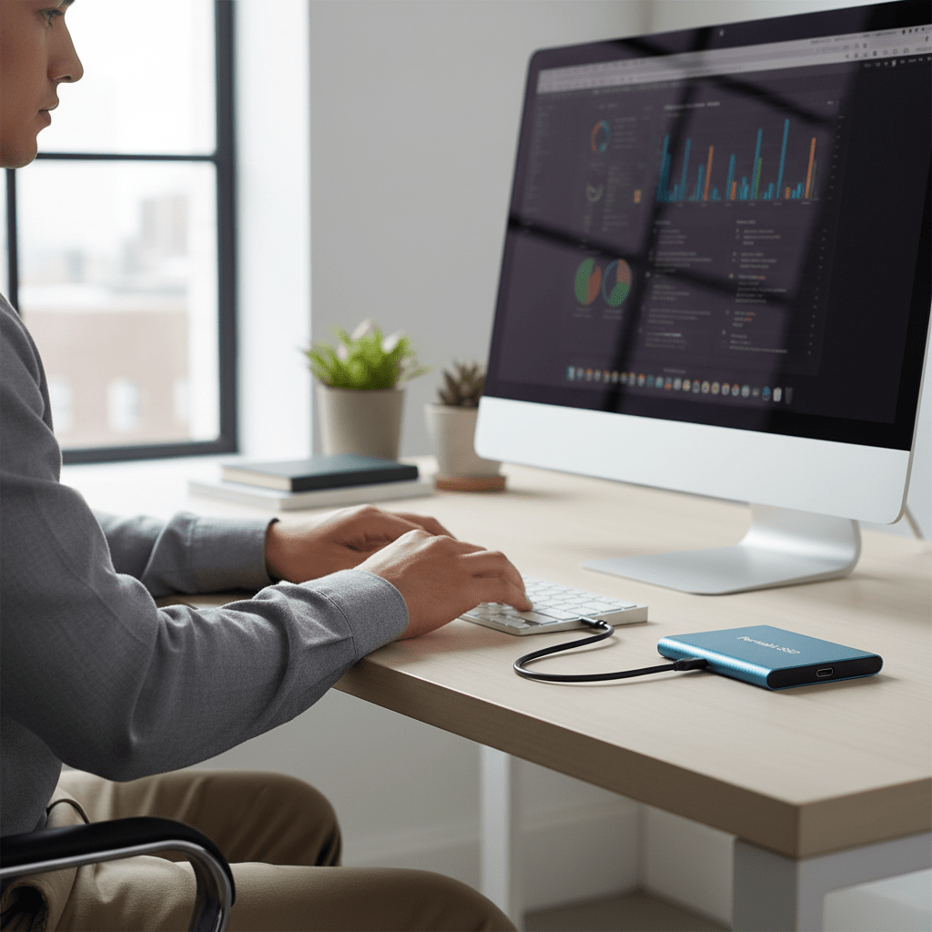 UltraVault External SSD – Blazing Fast 4K Storage with Up to 30TB & 1050MB/s Speed