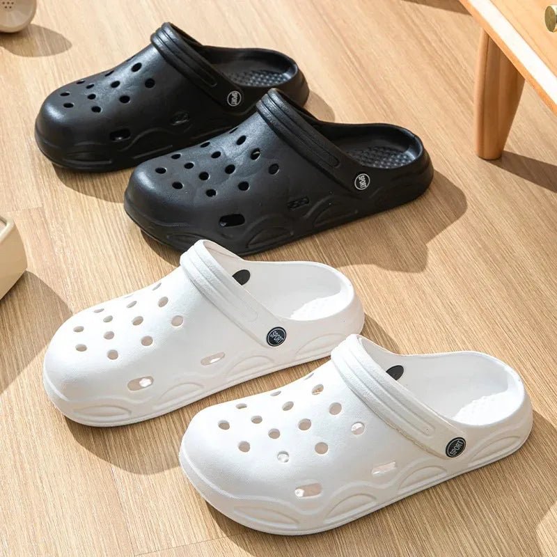 Unisex Garden Clogs - Non-Slip Slip-On Beach Slippers Summer Shoes