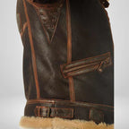 Ranches | Exclusive Aviator Jacket with Fur Collar