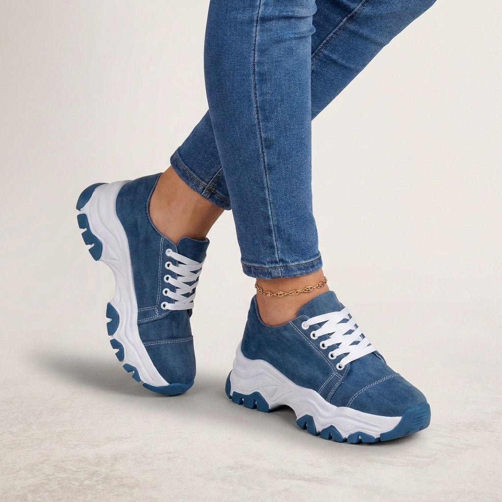 Urban Edge Chunky Platform Orthopedic Sneaker – Effortless Everyday Elegance 2