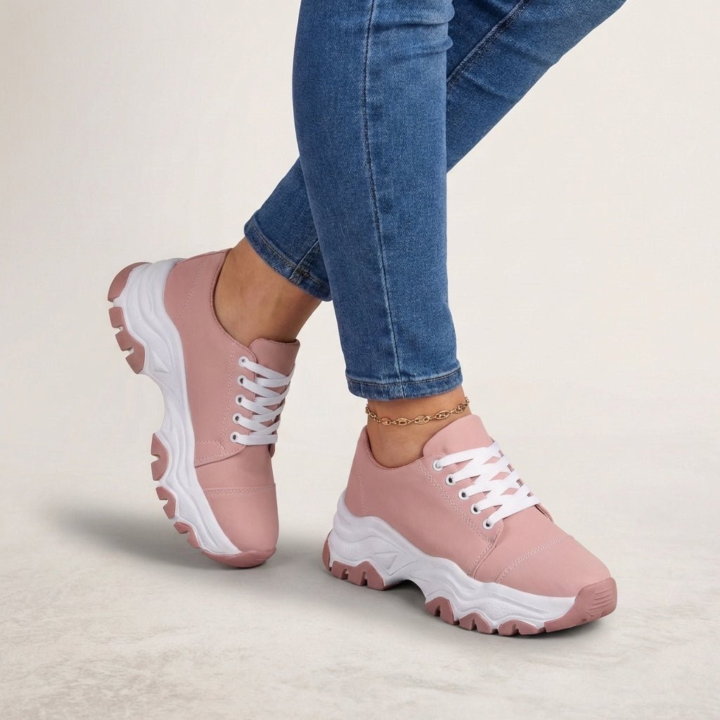 Urban Edge Chunky Platform Orthopedic Sneaker – Effortless Everyday Elegance 3