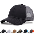 Ventilated Mesh Baseball Cap – Breathable Summer Trucker Hat for Men & Women