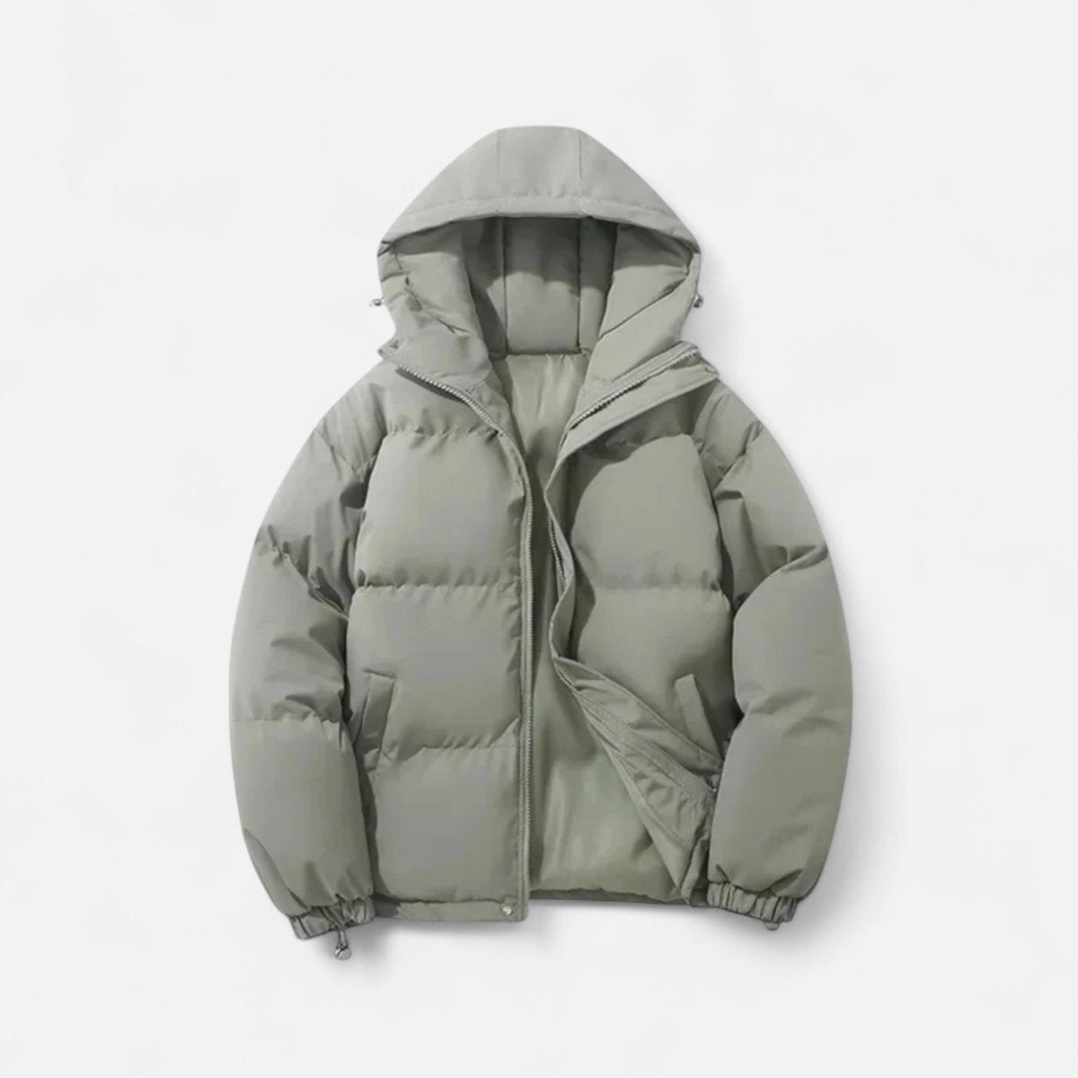 Veroux Mode | Men’s Puffer Jacket – Hooded Cotton Winter Elegance 3