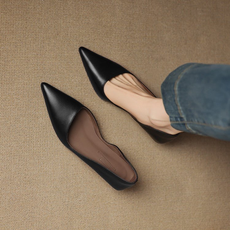 Vienna | Women’s Genuine Leather Heels – Chic Artisan Stiletto & Refined Slimming Silhouette 1