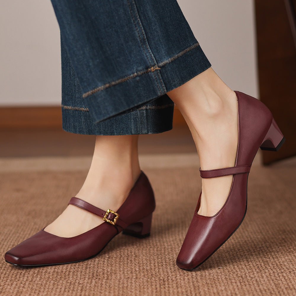 Voda | Women’s Genuine Leather Heels – Chic Pointed-Toe Pumps & Refined Artisan Comfort 2