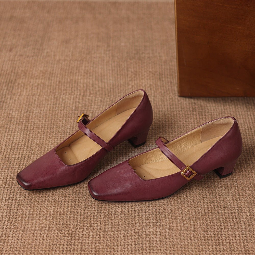 Voda | Women’s Genuine Leather Heels – Chic Pointed-Toe Pumps & Refined Artisan Comfort 4