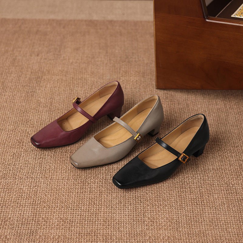 Voda | Women’s Genuine Leather Heels – Chic Pointed-Toe Pumps & Refined Artisan Comfort 5