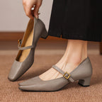 Voda | Women’s Genuine Leather Heels – Chic Pointed-Toe Pumps & Refined Artisan Comfort 6