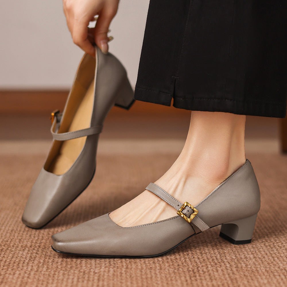 Voda | Women’s Genuine Leather Heels – Chic Pointed-Toe Pumps & Refined Artisan Comfort 6