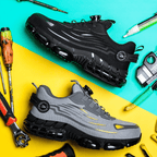 Work Shoes Men | Safety Shoes | Anti-Slip Grip & Quick Twist Closure