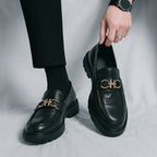 Wilbur | Men's Leather Loafers – Luxury Classic Penny Loafer & Tailored Comfort Brown